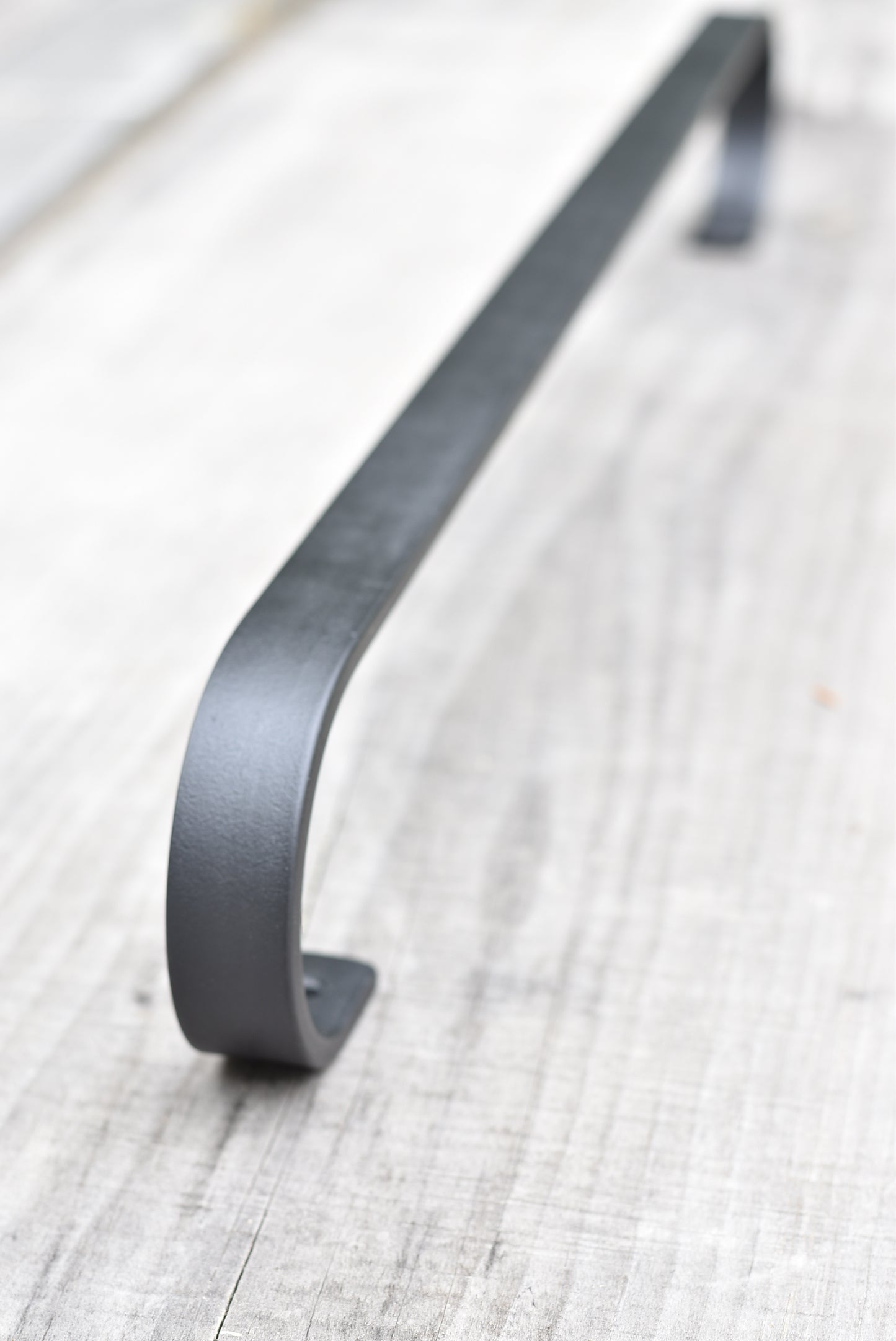 Hand Forged Iron Towel Bar - USA Made Steel Bathroom Hardware - Multiple Sizes Available
