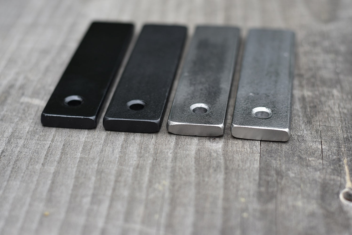 Hand Forged Iron Towel Bar - USA Made Steel Bathroom Hardware - Multiple Sizes Available