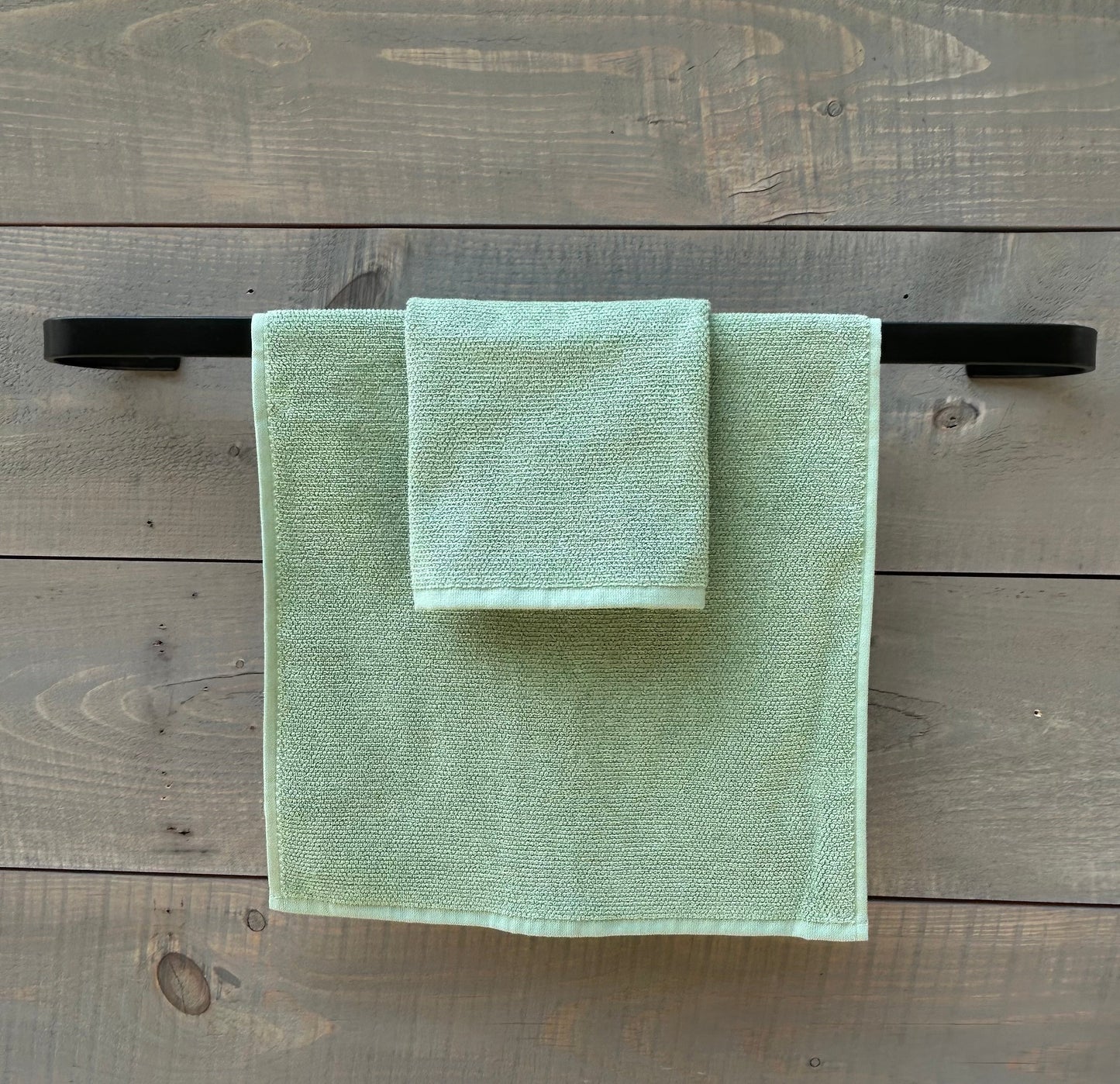 Hand Forged Iron Towel Bar - USA Made Steel Bathroom Hardware - Multiple Sizes Available