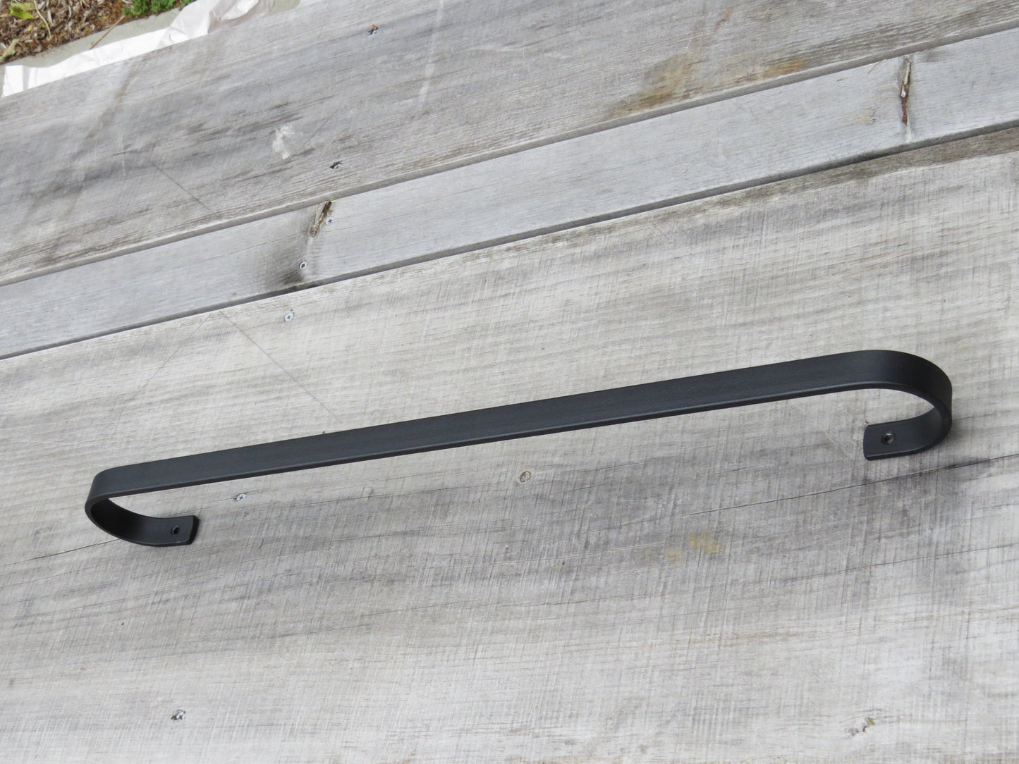 Hand Forged Iron Towel Bar - USA Made Steel Bathroom Hardware - Multiple Sizes Available