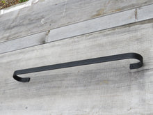 Load image into Gallery viewer, RND1 - Towel Bar - Hand Forged Steel Towel Bar - several sizes to choose from
