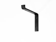 Load image into Gallery viewer, AUSZ - Ausable &quot;Z&quot; Shelf Brackets (1&quot; wide) - Hand Forged Industrial bracket - 3.5&quot; - 12&quot; sizes - Rustic Kitchen Bracket - Open Shelving
